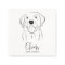 Dog Wedding Personalized Cheers Labrador Cocktail
