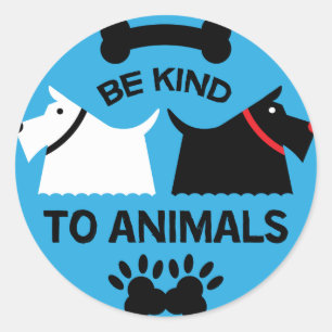 Dog Welfare Protection Rights   Dog Owners Bowl Th Classic Round Sticker