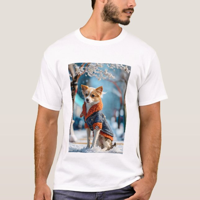 dog, wild, animal, forest, spieces, designs T-Shirt (Front)