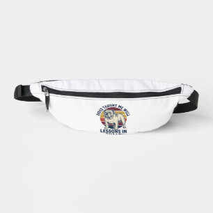 Dog Wisdom Shirt Vintage Bulldog Lesson Graphic_1 Fanny Pack