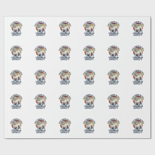 Dog Wisdom Shirt Vintage Bulldog Lesson Graphic_1 Wrapping Paper