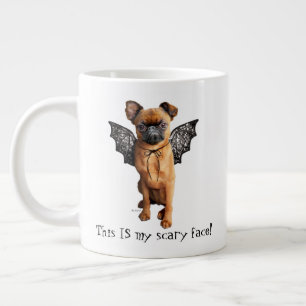 Dog With Bat Wings Giant Coffee Mug