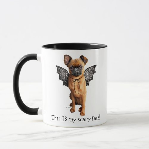 Dog With Bat Wings Mug