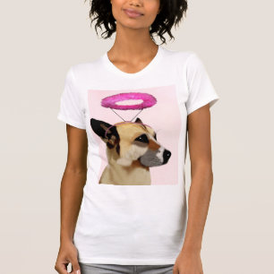 Dog with Pink Halo T-Shirt