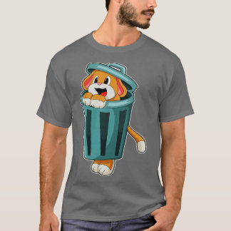 Dog with Trashcan T-Shirt