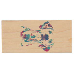 Dog Wood Flash Drive