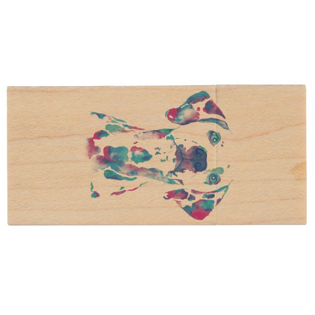Dog Wood Flash Drive (Front)