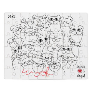 Dog Woof Jigsaw Puzzle
