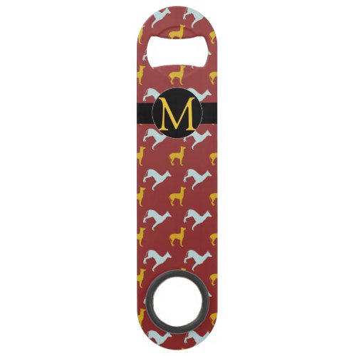 Dog Year 2018 Zodiac Birthday Monogram Bottle O Speed Bottle Opener