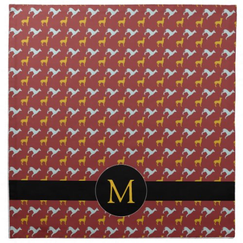 Dog Year 2018 Zodiac Birthday Monogram Cloth N