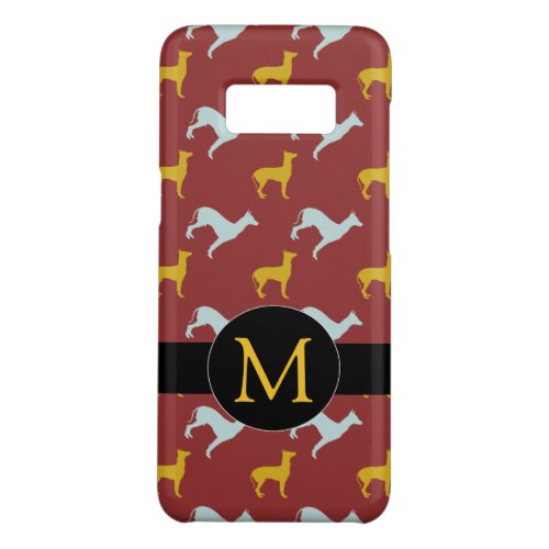 Dog Year 2018 Zodiac Birthday Monogram Samsung C Case_Mate Samsung Galaxy S8 Case