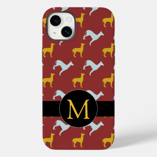 Dog Year Zodiac Birthday Monogram iPC Case_Mate iPhone 14 Plus Case