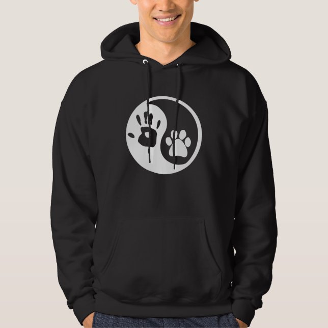 Dog Yin Yang Hoodie (Front)