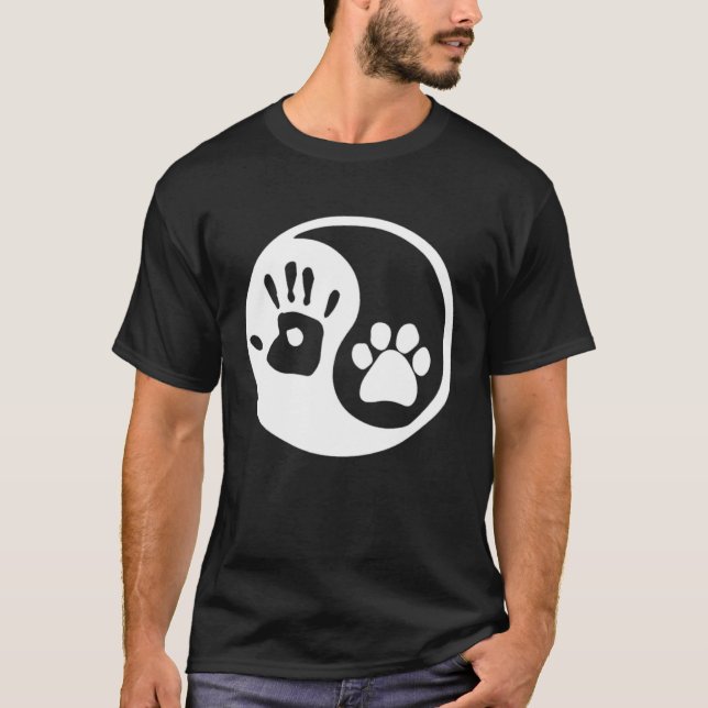 Dog Yin Yang T-Shirt (Front)