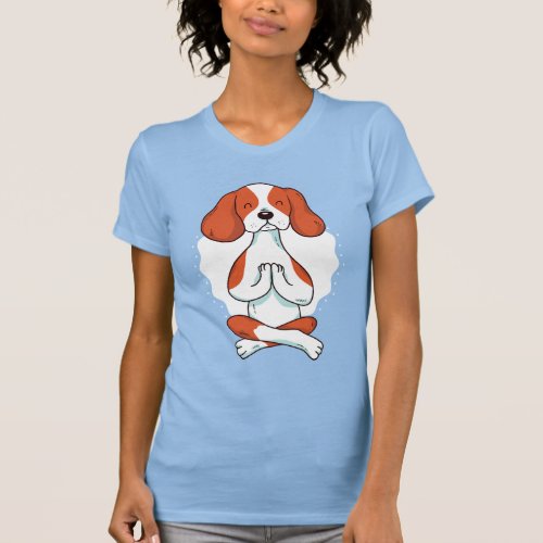 Dog Yoga Design T_Shirt