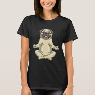 Dog Yoga Fitness Meditation T-Shirt