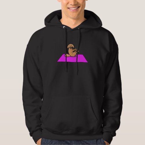 Dog Yoga Golden Retriever 2 Hoodie