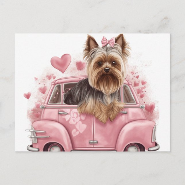 Dog Yorkshire Postcards (Front)