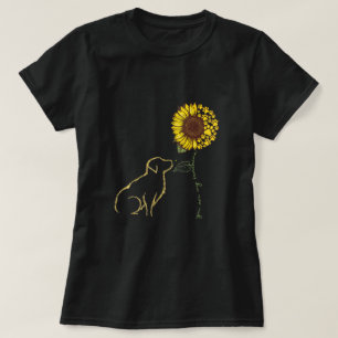 Dog You Are My Sunshine Sunflower Design for Dog T-Shirt