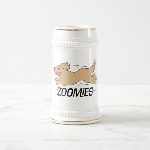Dog Zoomies Beer Stein