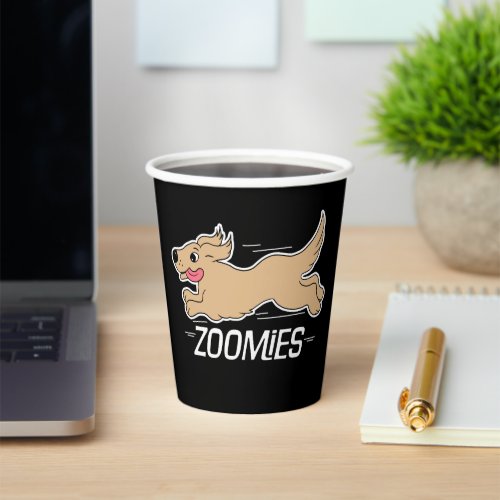 Dog Zoomies Energy Paper Cups