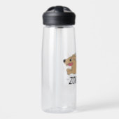Dog Zoomies Funny Water Bottle (Front)