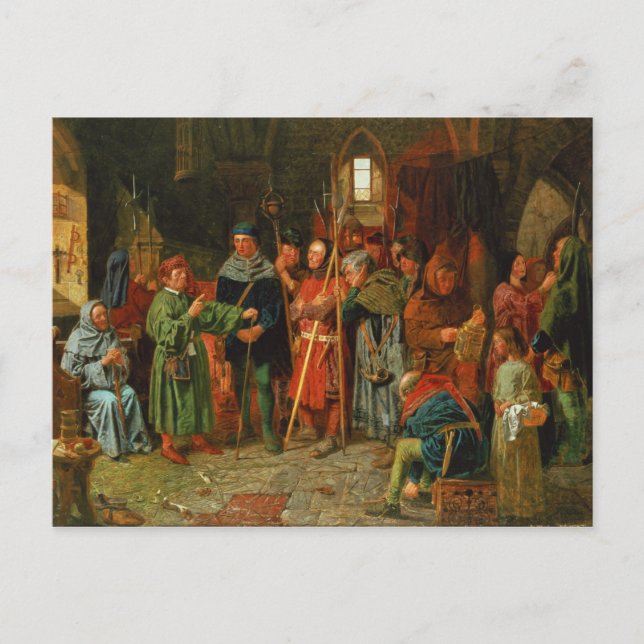 Dogberry's Charge to the Watch Postcard (Front)