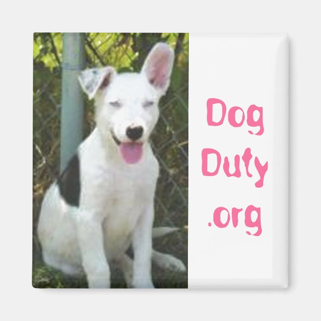 DogDuty.org Magnet (Front)