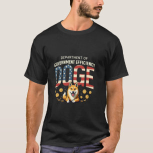 DOGE Coin Department of Government Efficiency Doge T-Shirt