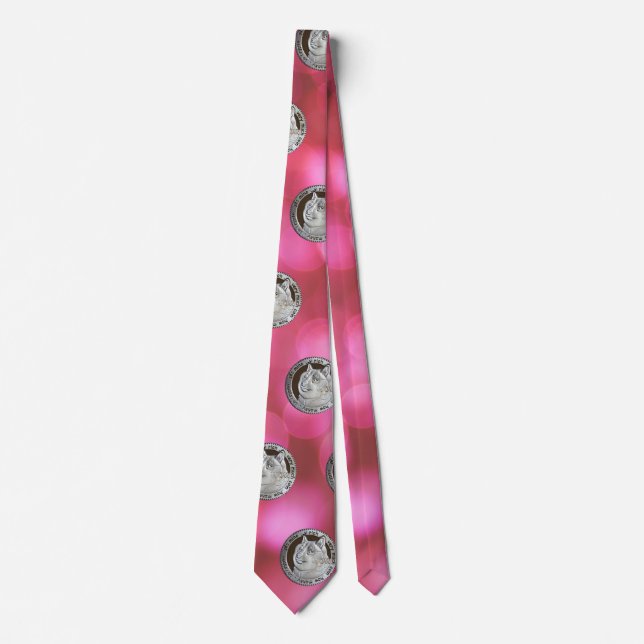 Doge coin neck tie (Front)
