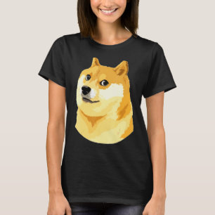 Doge Cryptocurrency Crypto Father Shiba Dog Inu T-Shirt