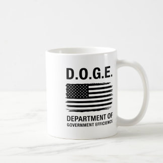 Doge Department Of Government Efficiency 4  Coffee Mug