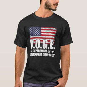 DOGE Department of Government Efficiency D.O.G.E.  T-Shirt