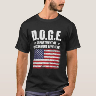 DOGE Department of Government Efficiency D.O.G.E. T-Shirt
