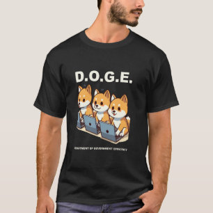 DOGE - Department of Government Efficiency Shiba I T-Shirt