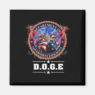 Doge Department Of Government Efficiency Trump 47t Magnet