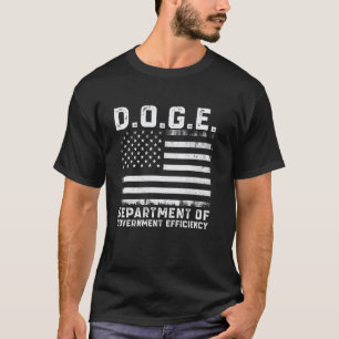 DOGE Department Of Government Efficiency USA Ameri T-Shirt