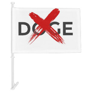 Doge Elon Musk Disappointed Tesla Owners Car Flag