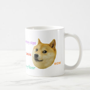 Shiba Inu Doge Internet Meme Wow So Coffee Joke Funny Mug 11oz Ceramic Cup Gift 