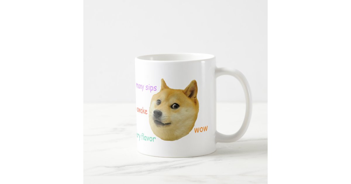 Doge Funny Meme Coffee Mug | Zazzle