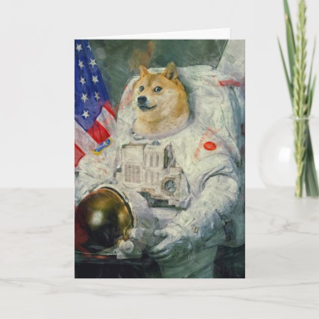 Doge Greeting card (Front)