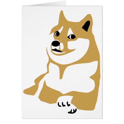 Doge - internet meme cards (Front)