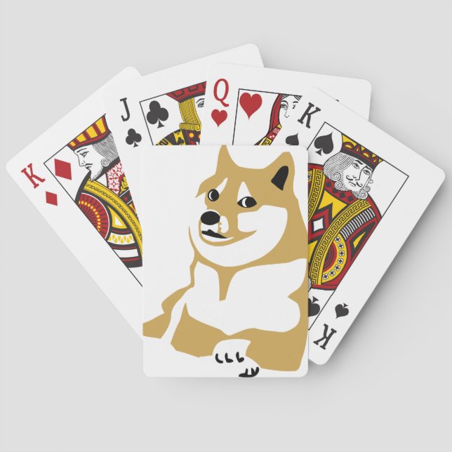 Doge - internet meme poker cards (Back)