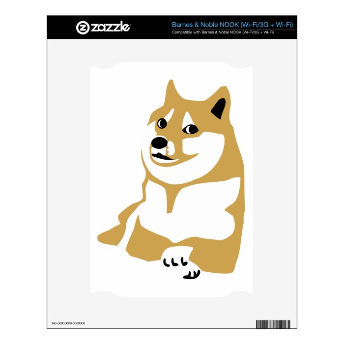 Doge   internet meme skins for NOOK