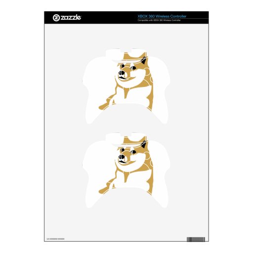 Doge - internet meme xbox 360 controller skin | Zazzle