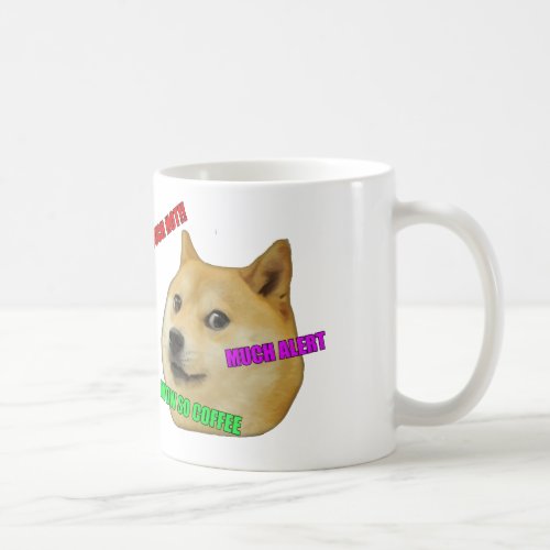 Doge Meme Coffee Mug Coffee Mug