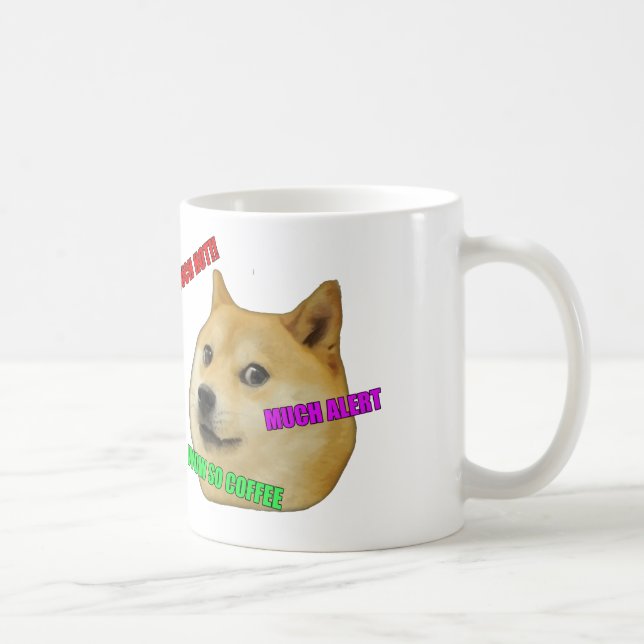 Doge Meme Coffee Mug! Coffee Mug (Right)