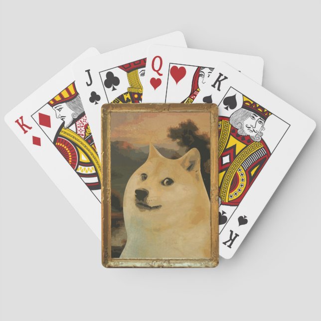 Doge Regal Playing Card Set (Back)