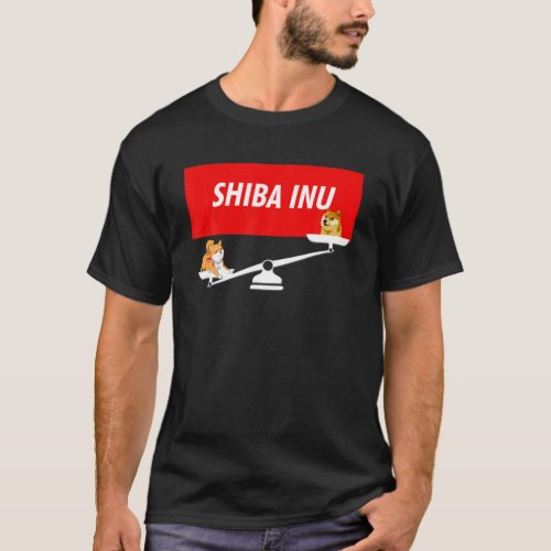DOGE SHIB _ Dogecoin Shiba Inu Coin Crypto Million T_Shirt