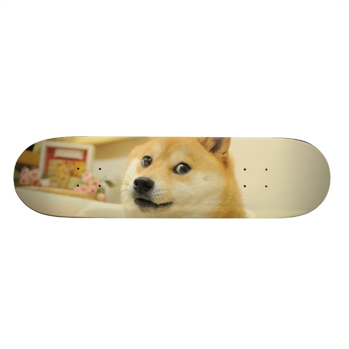 Doge skateboard